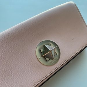 Kate Spade Light Pink Clutch Purse
